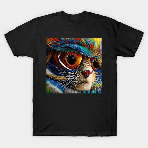 High cat T-Shirt by Chrisseee